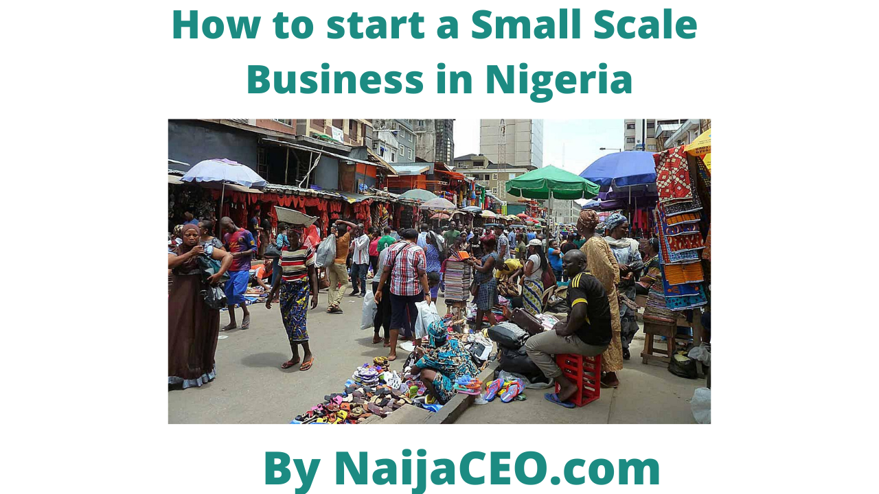 business plan for small scale business in nigeria