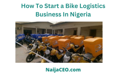 Most Complete Bike logistics business plan in Nigeria