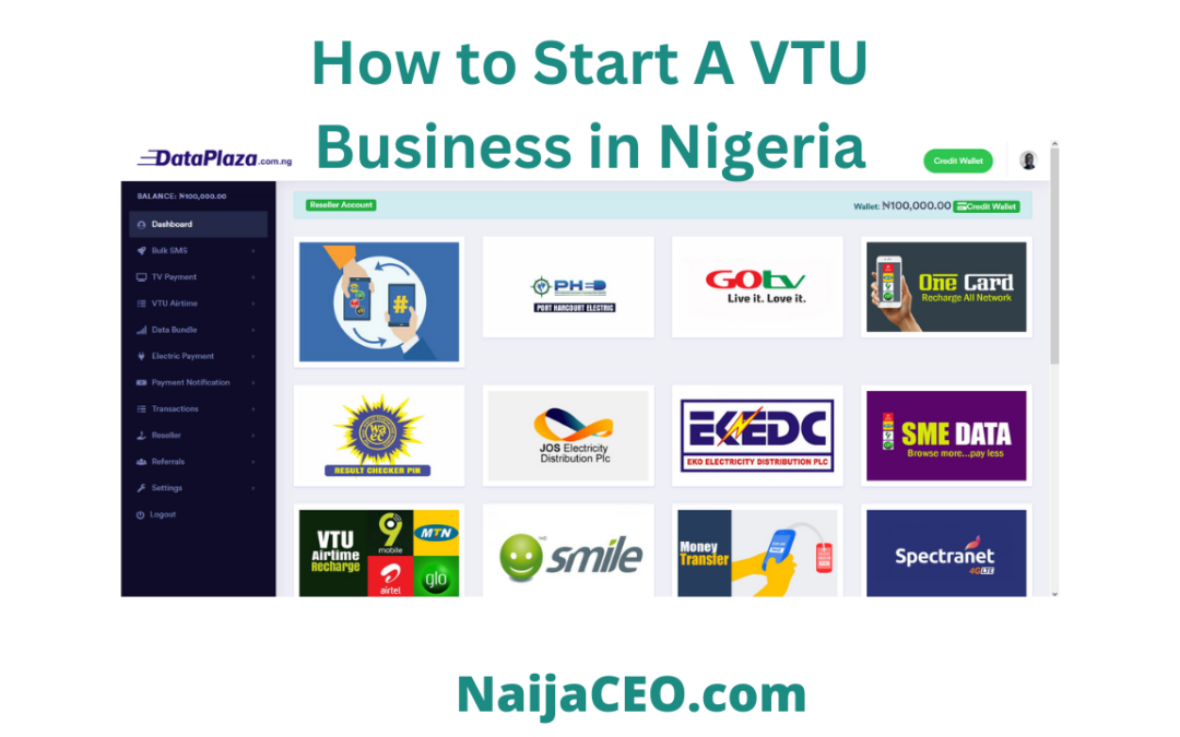 Guide On How To Start a VTU Business in Nigeria