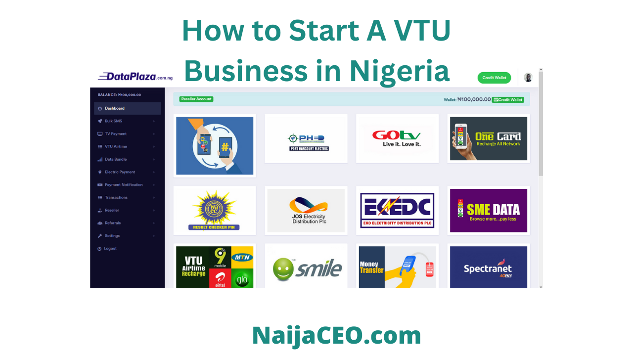 How to start a VTU business in Nigeria