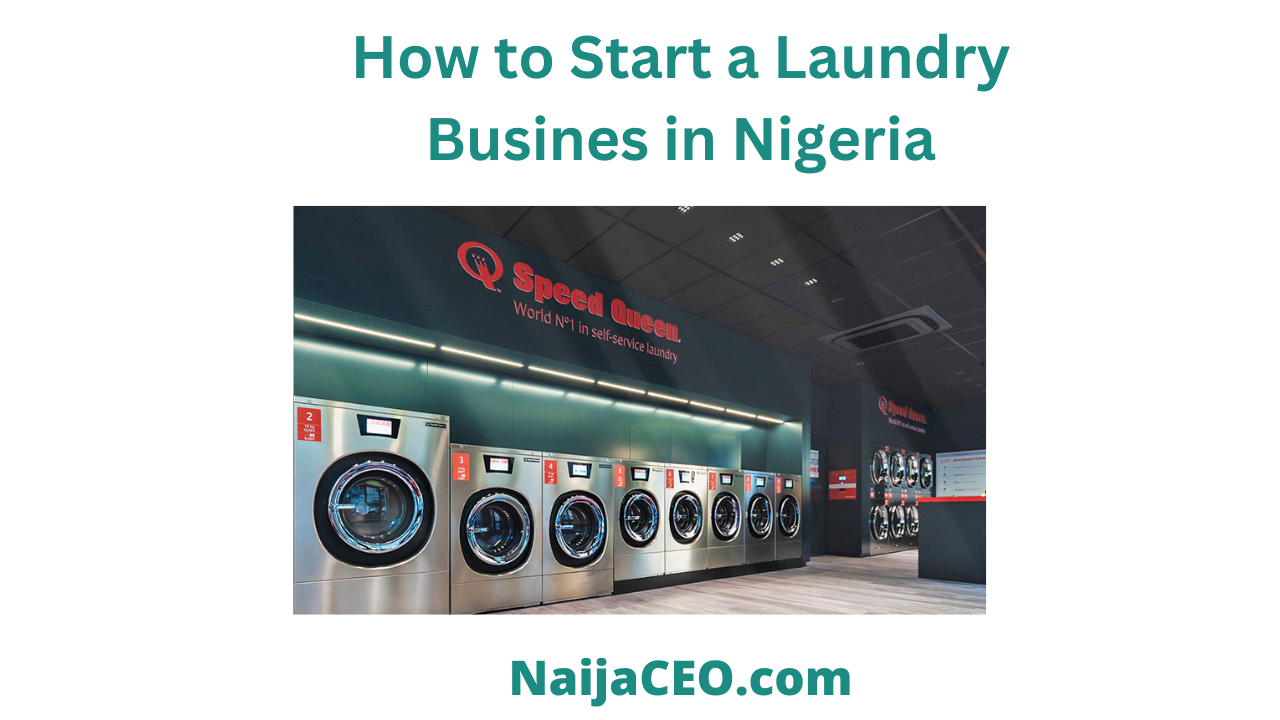 Laundry business plan in Nigeria